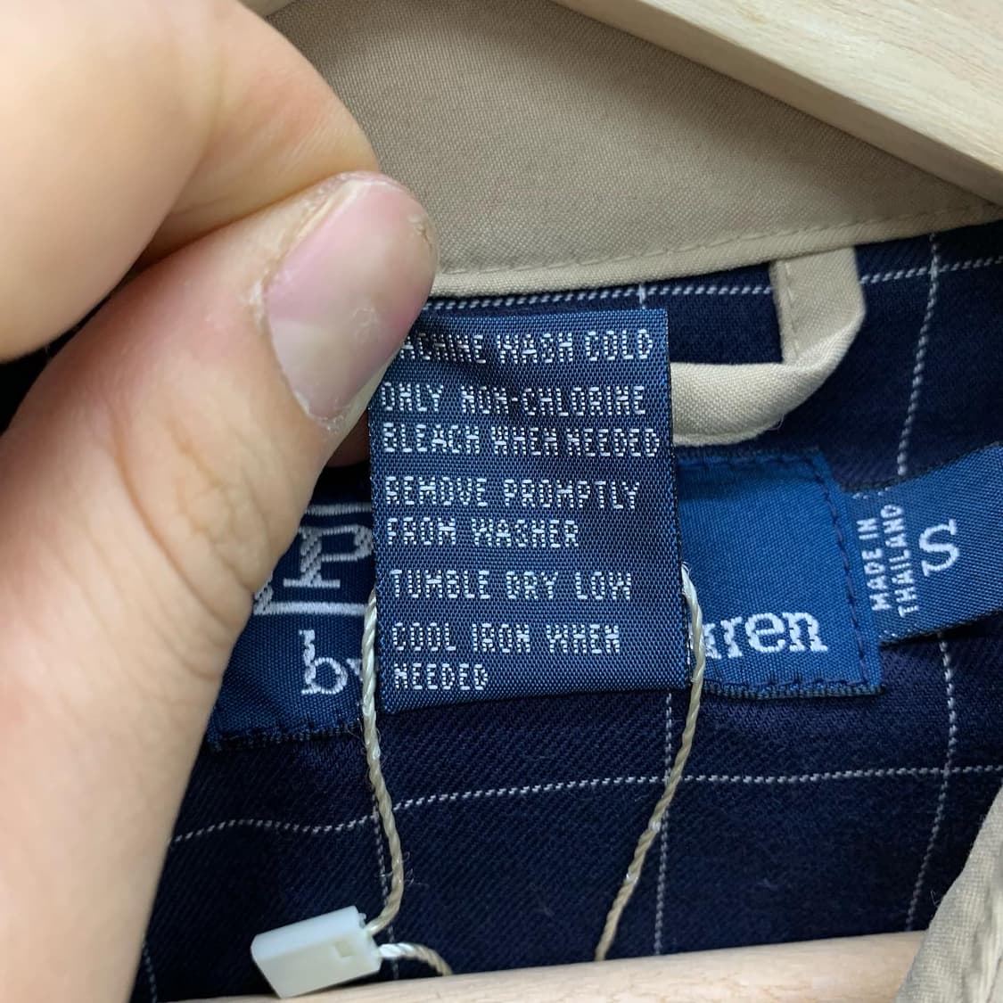 폴로 랄프로렌 베이지 폴리쉘 자켓 상품이미지7