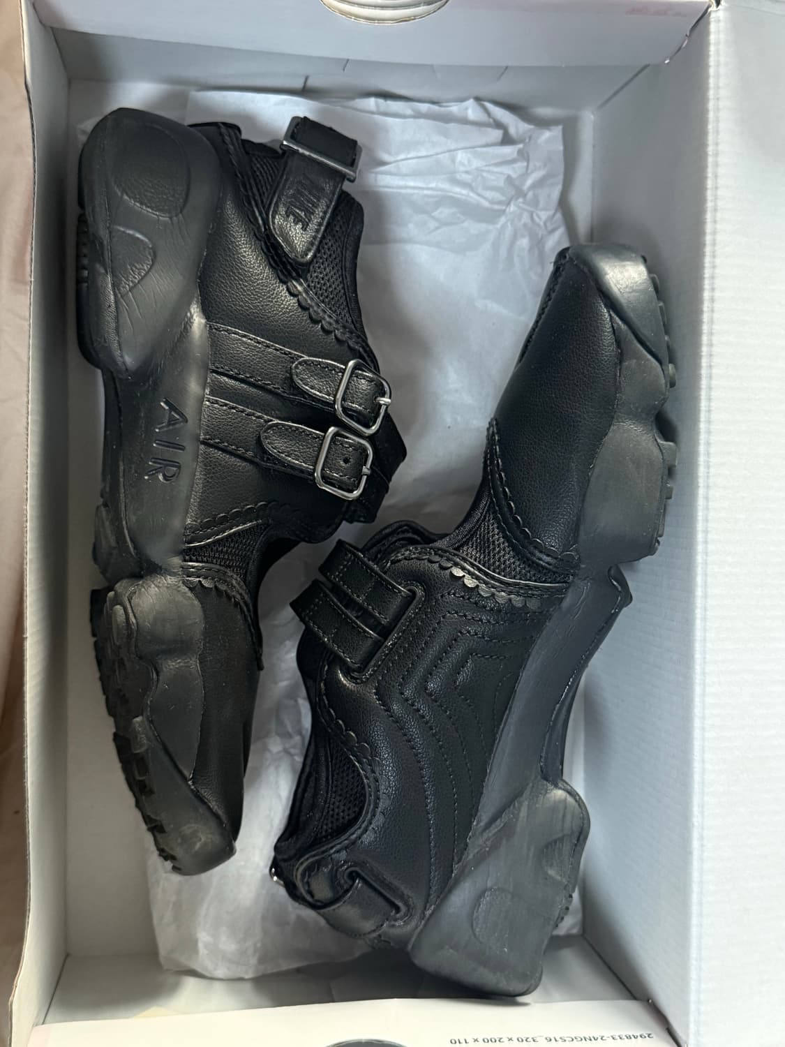 (240) 나이키 에어 리프트 브리드 스트랩 블랙 상품이미지6