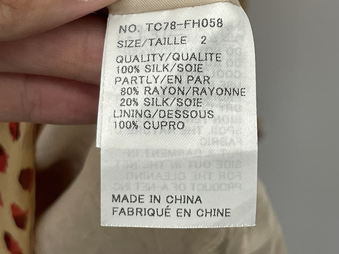TSUMORI CHISATO_ silk 100% (L) 상품이미지10
