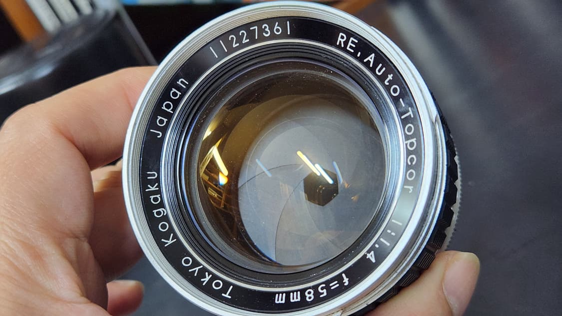 TOPCON RE Super + topcor 58mm f1.4 상품이미지7