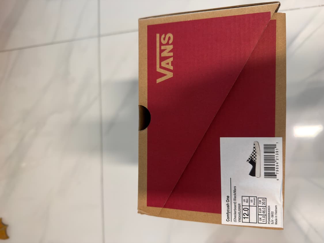 [300] 컴피쿠시 원 - (체커보드) 블랙:마시멜로우 / VN0A45J 상품이미지2