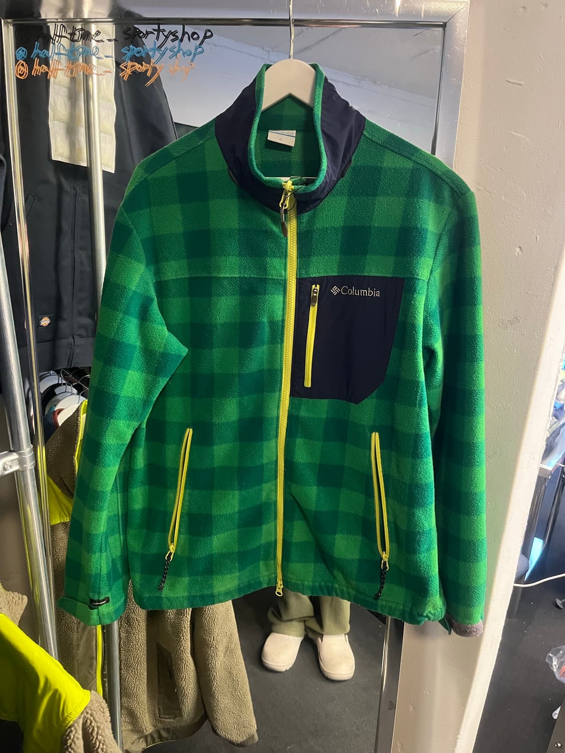 컬럼비아 패턴 플리스 상품이미지1