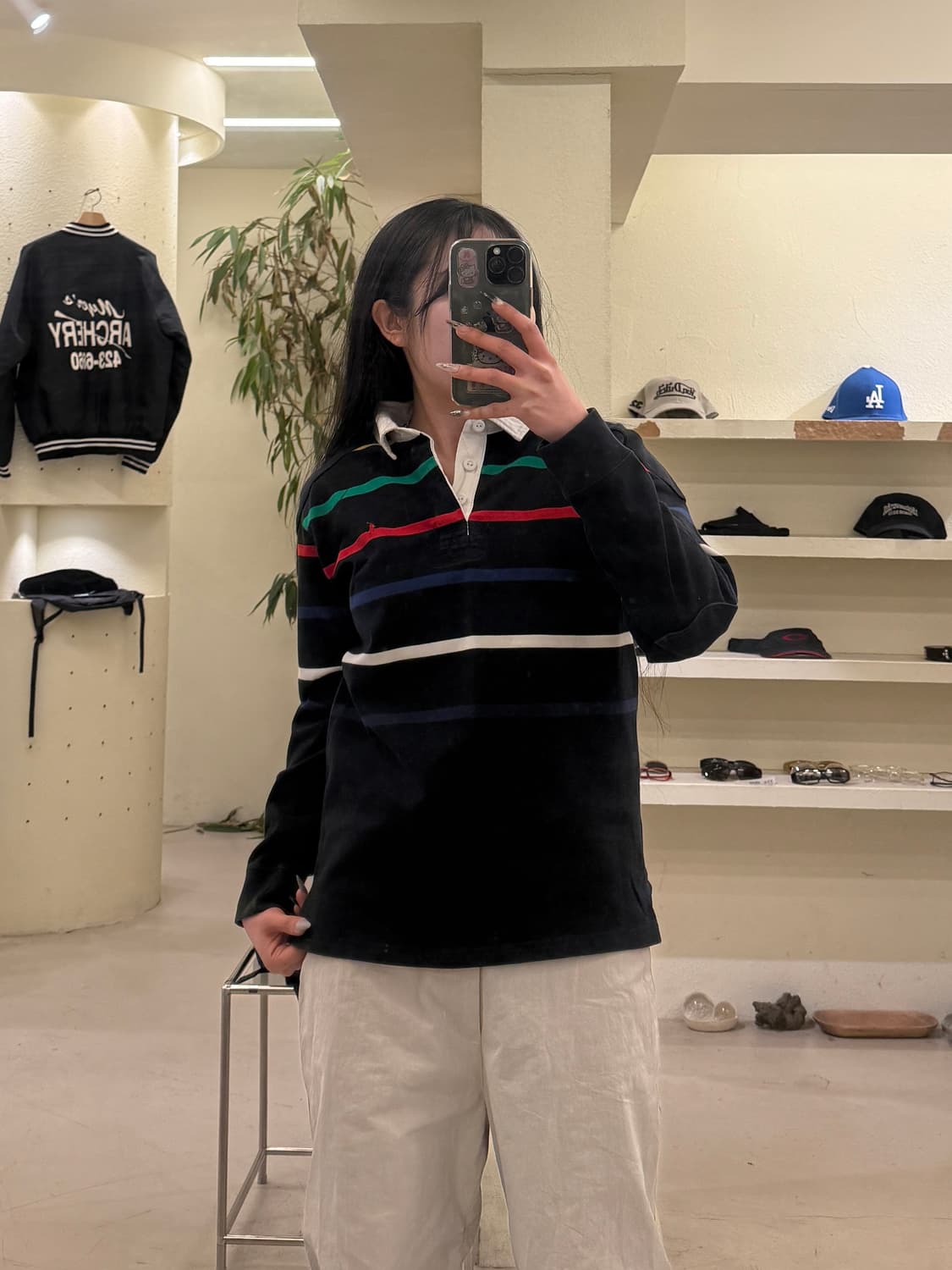 폴로 랄프로렌 스트라이프 럭비티 U660 상품이미지1