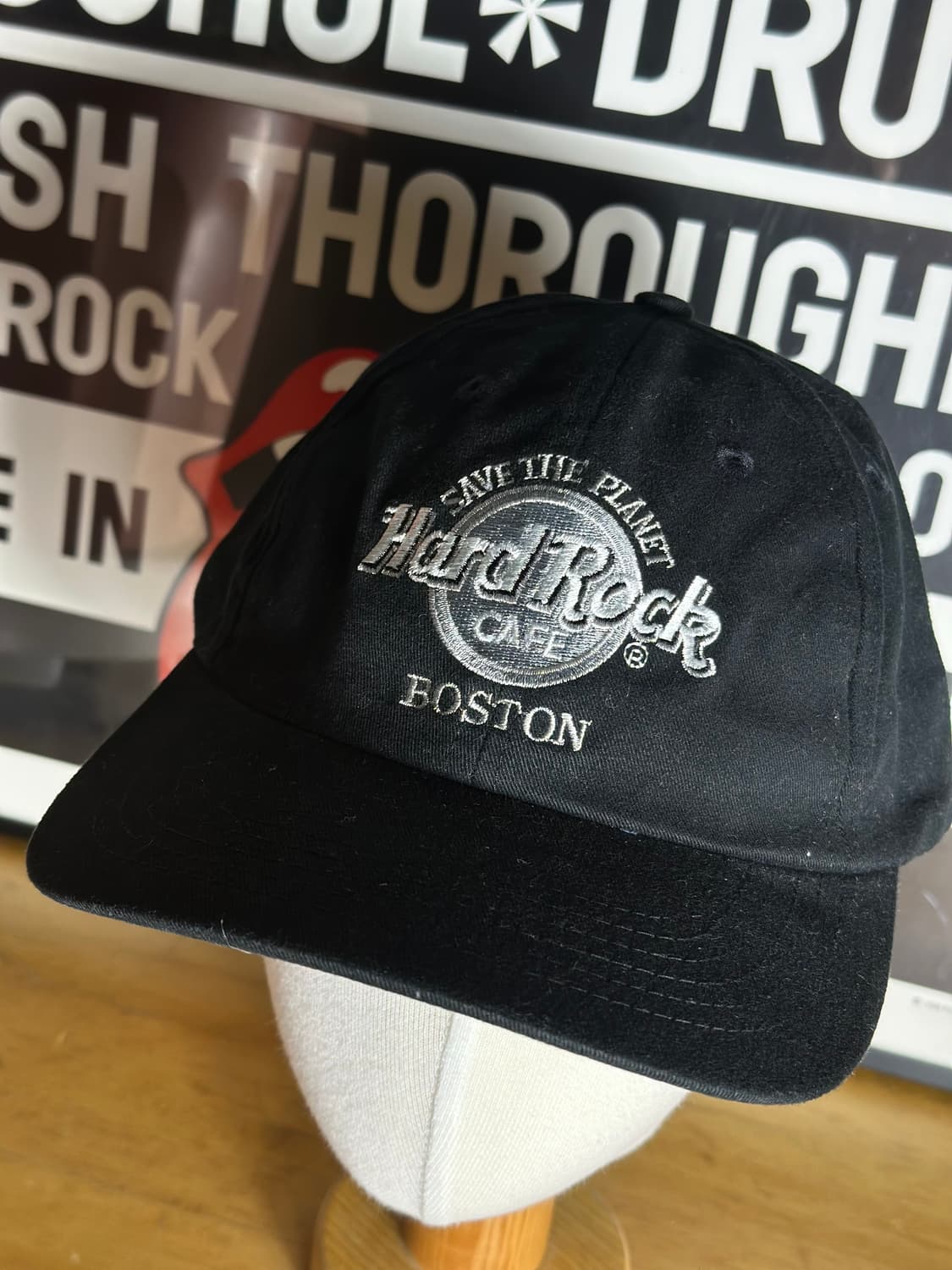 Hardrock Cafe 빈티지 하드락 카페 모자 상품이미지2