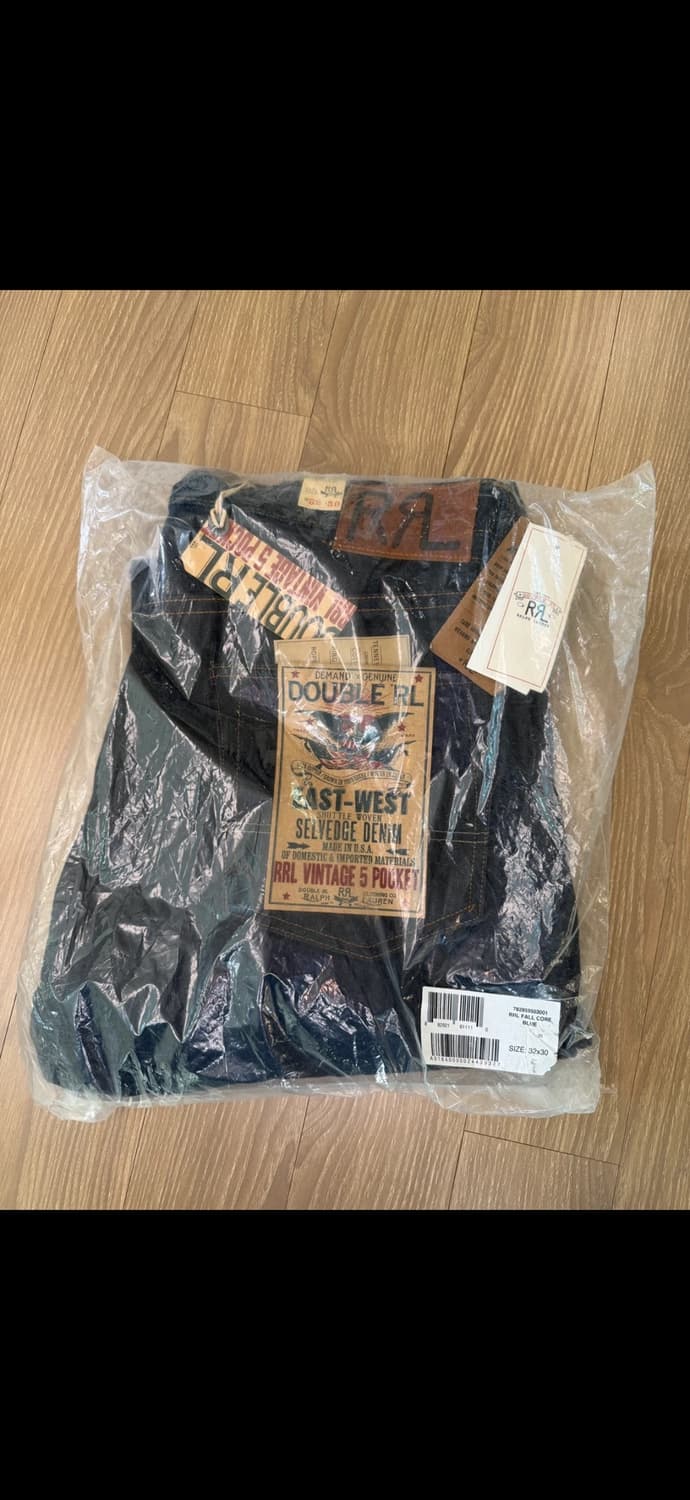 RRL 빈티지파이브포켓 이스트웨스트 셀비지 데님 빈파포 상품이미지2