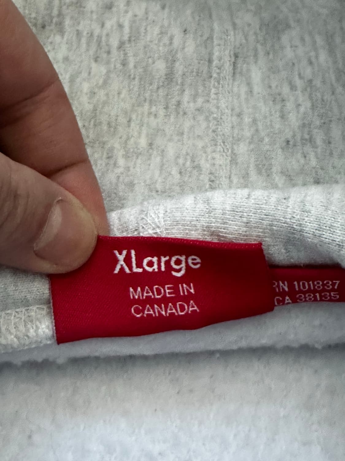 슈프림 박스로고 후드 스웨트셔츠 애쉬 그레이 - 23FW XL 상품이미지4