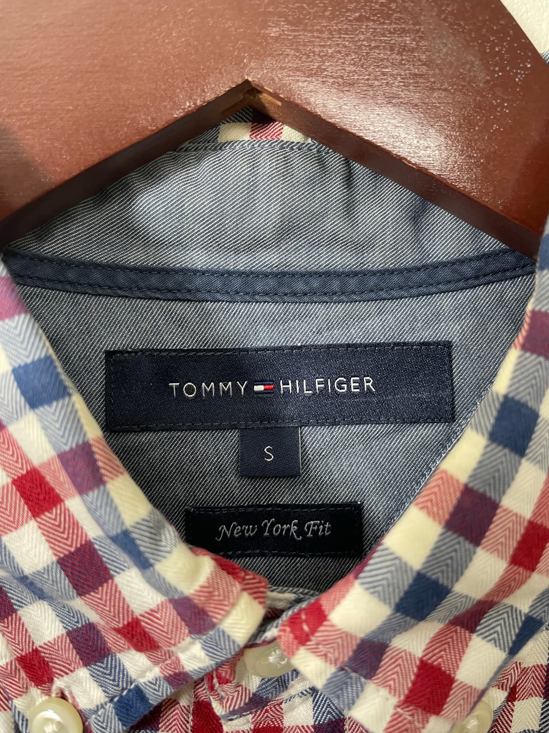 타미Tommy 체크 셔츠 S - S27  상품이미지4