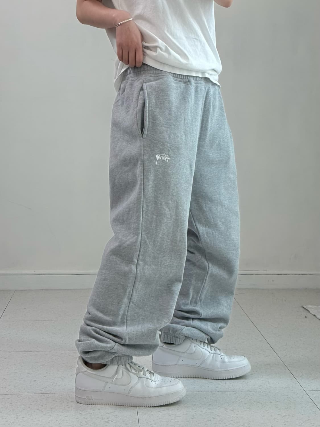 스투시 그레이 조거 스웻팬츠 상품이미지2