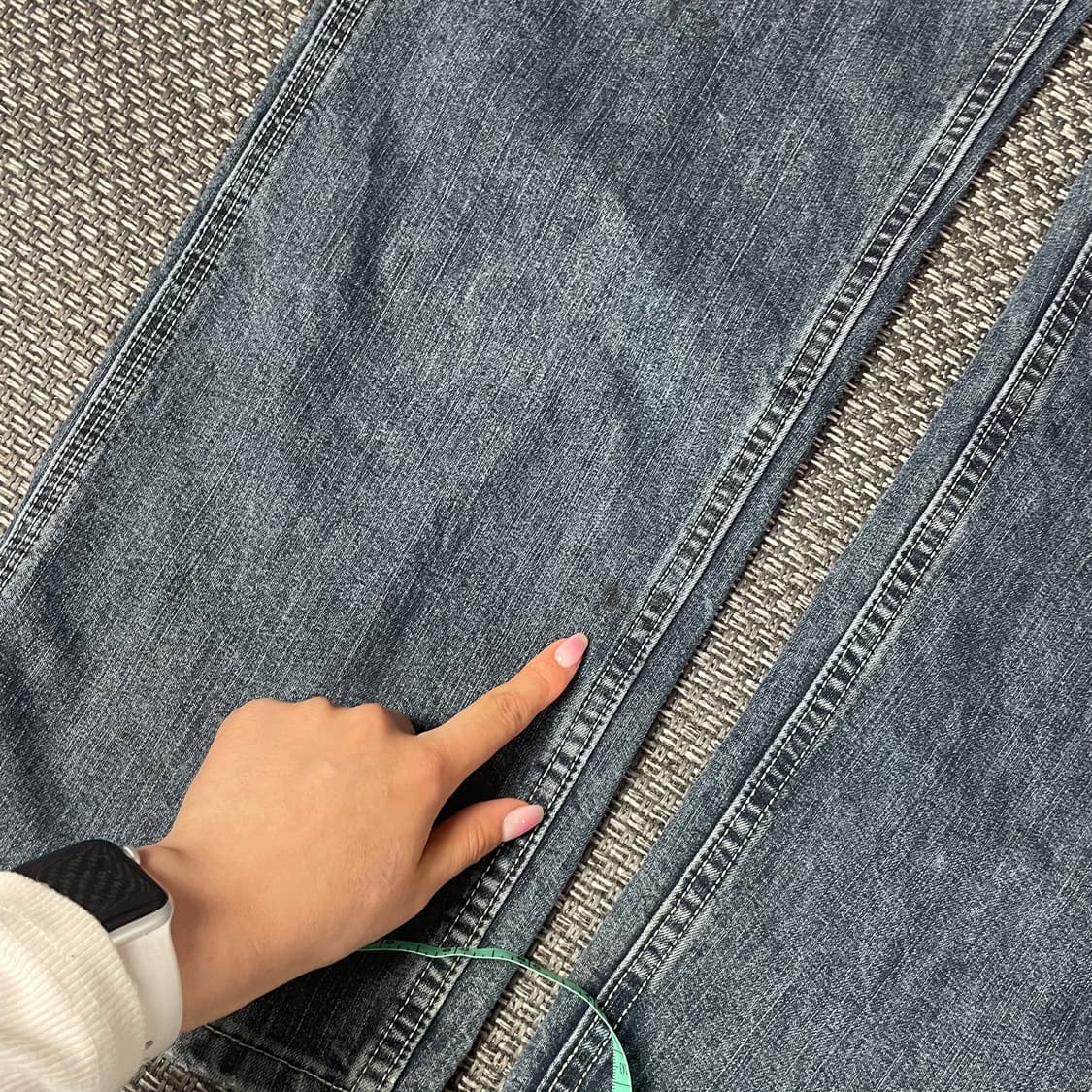 (38) lee 로고포인트 루즈핏 카펜더 팬츠 상품이미지6