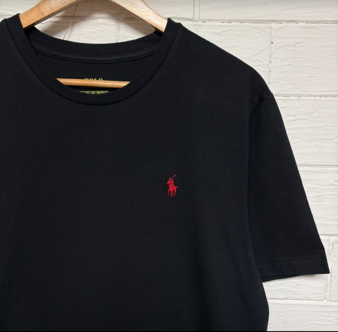 폴로 랄프로렌 블랙반팔티 XL 상품이미지2