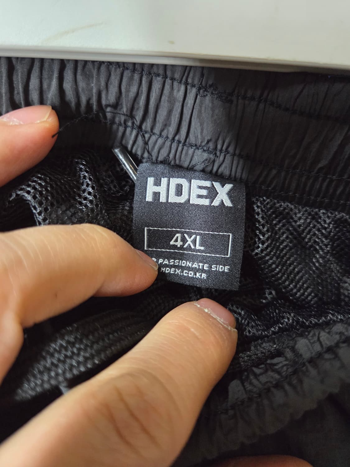 에이치덱스 빅사이즈 우븐팬츠 xxxxl 상품이미지3