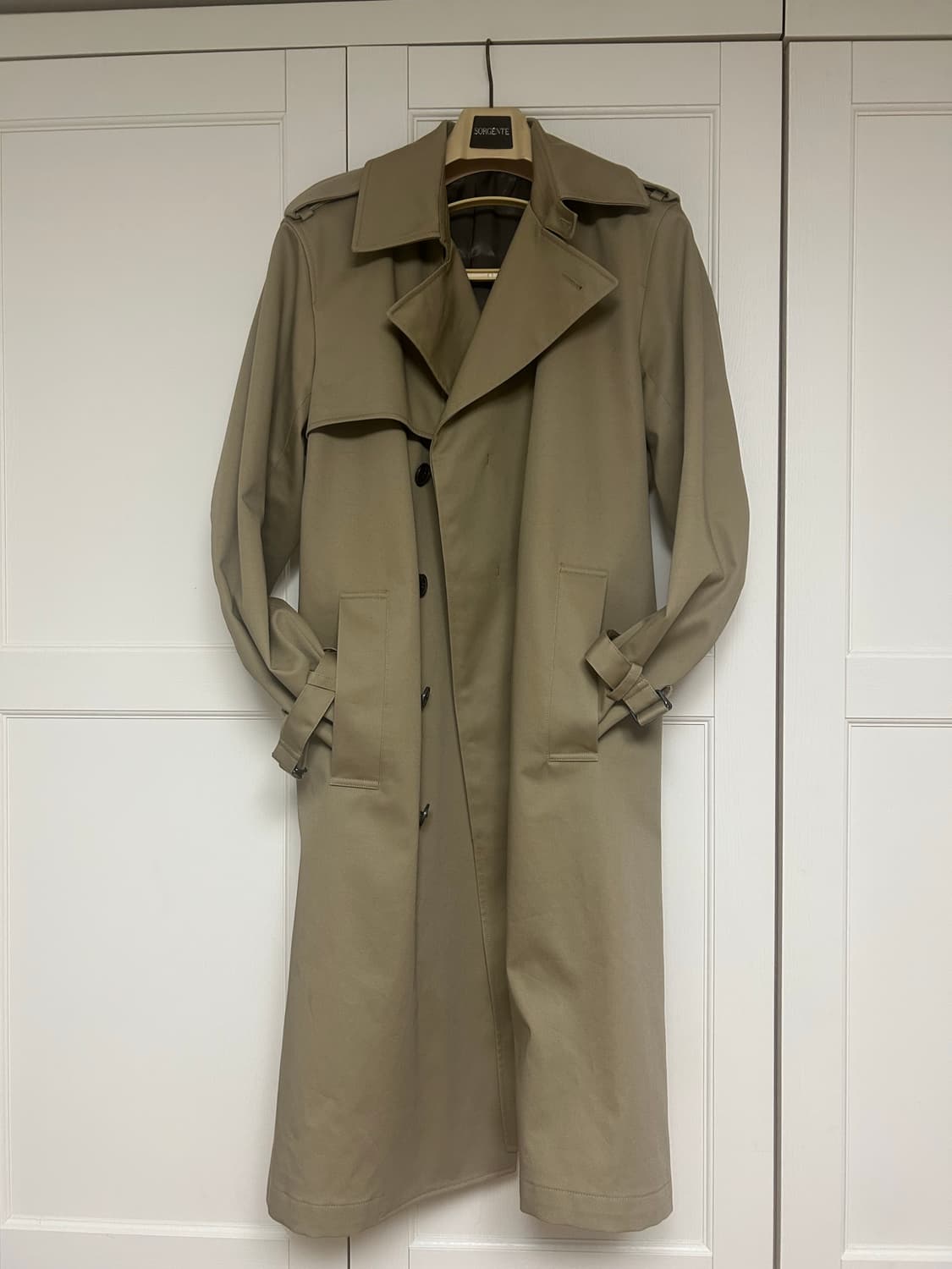 Theory 트렌치 코트 M 베이지-S급 상품이미지3