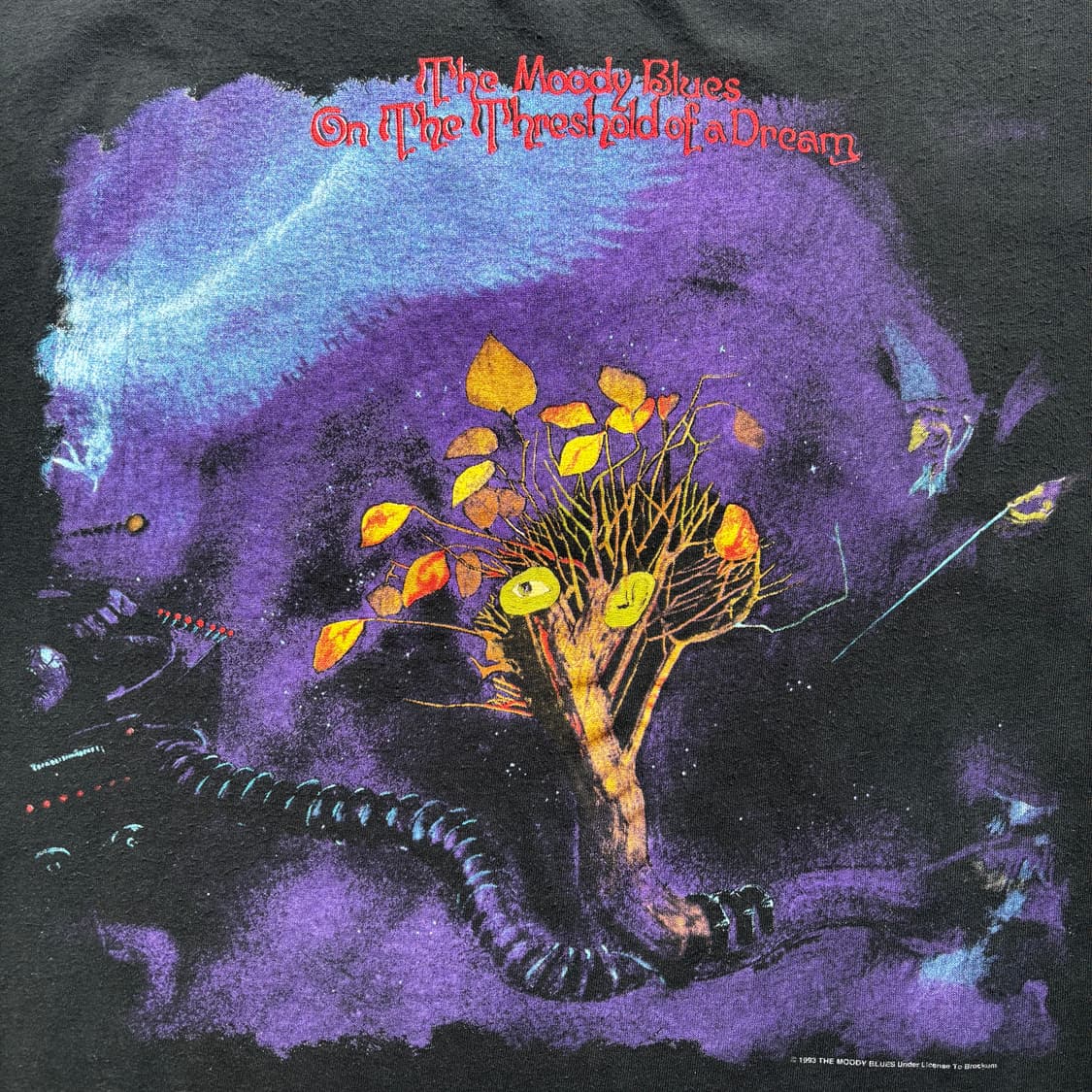 90s 빈티지 무디블루스 밴드 티셔츠 moody blues 상품이미지3