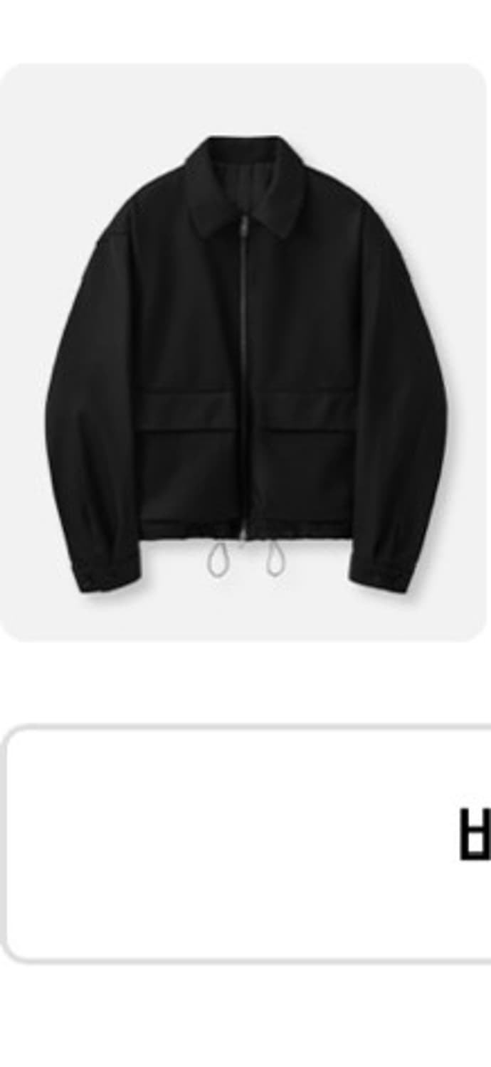 라퍼지 스토어 / 버핑레더 미니멀 포켓 블루종 상품이미지1