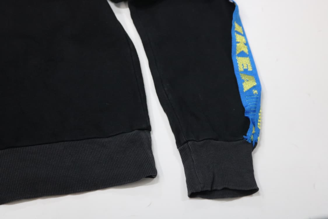 IKEA 이케아 박스로고 커스텀 블랙 후드티 (M) 상품이미지5