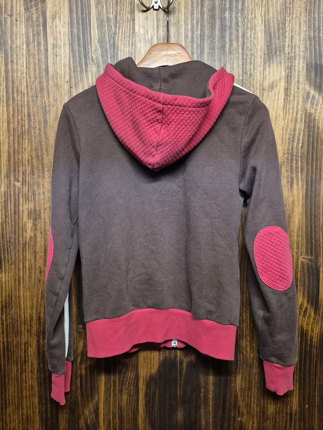 ADIDAS RED BROWN HOODIE ZIPUP  상품이미지3