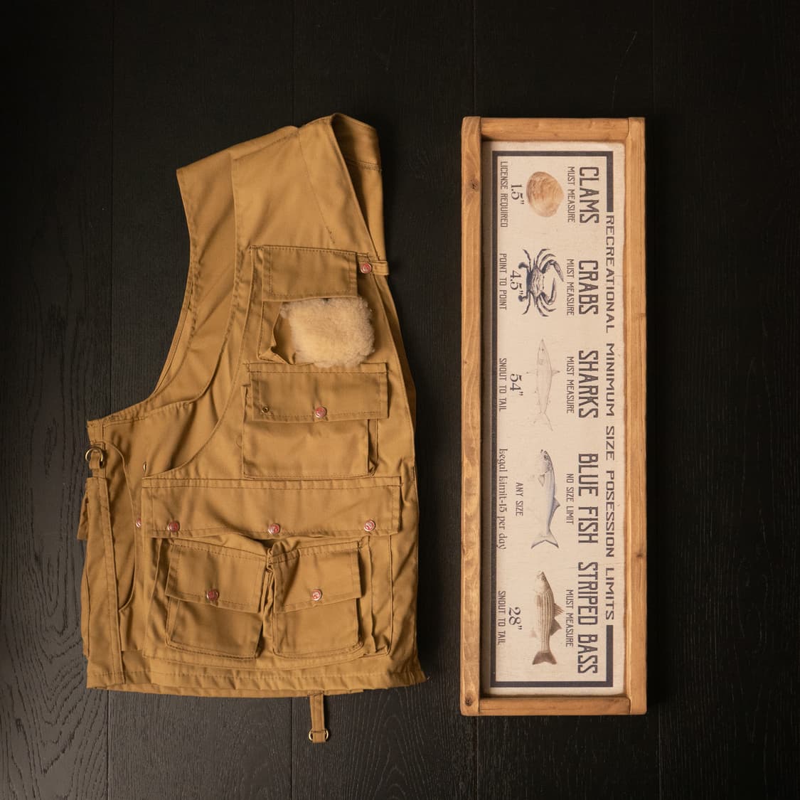 70s IDEAL FISHING VEST [Deadstock] / 105 상품이미지2