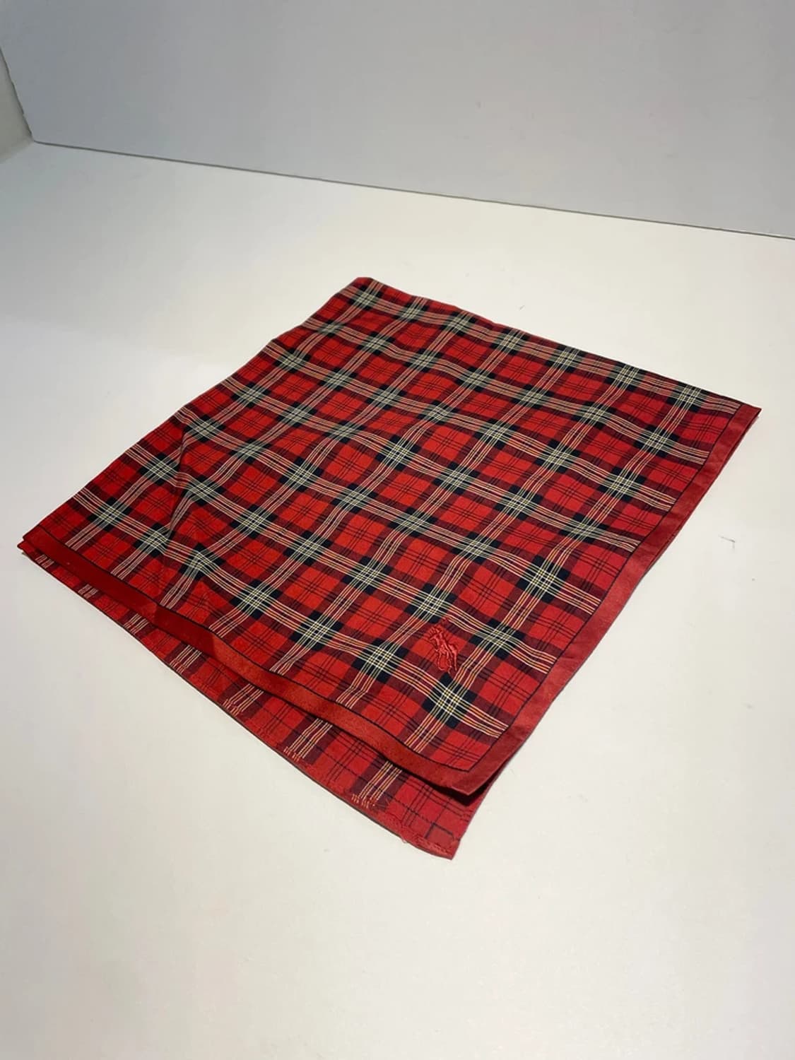 폴로 랄프로렌 00s 체크 쁘띠 손수건 A1359 상품이미지3