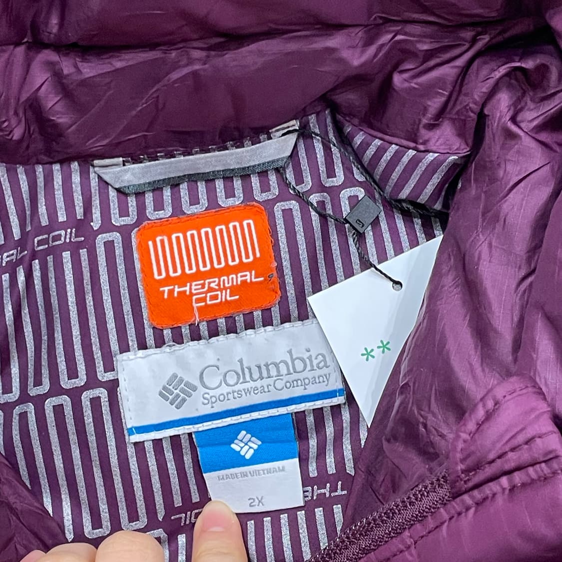 (XXL) Columbia 컬럼비아 패딩 자켓 상품이미지6