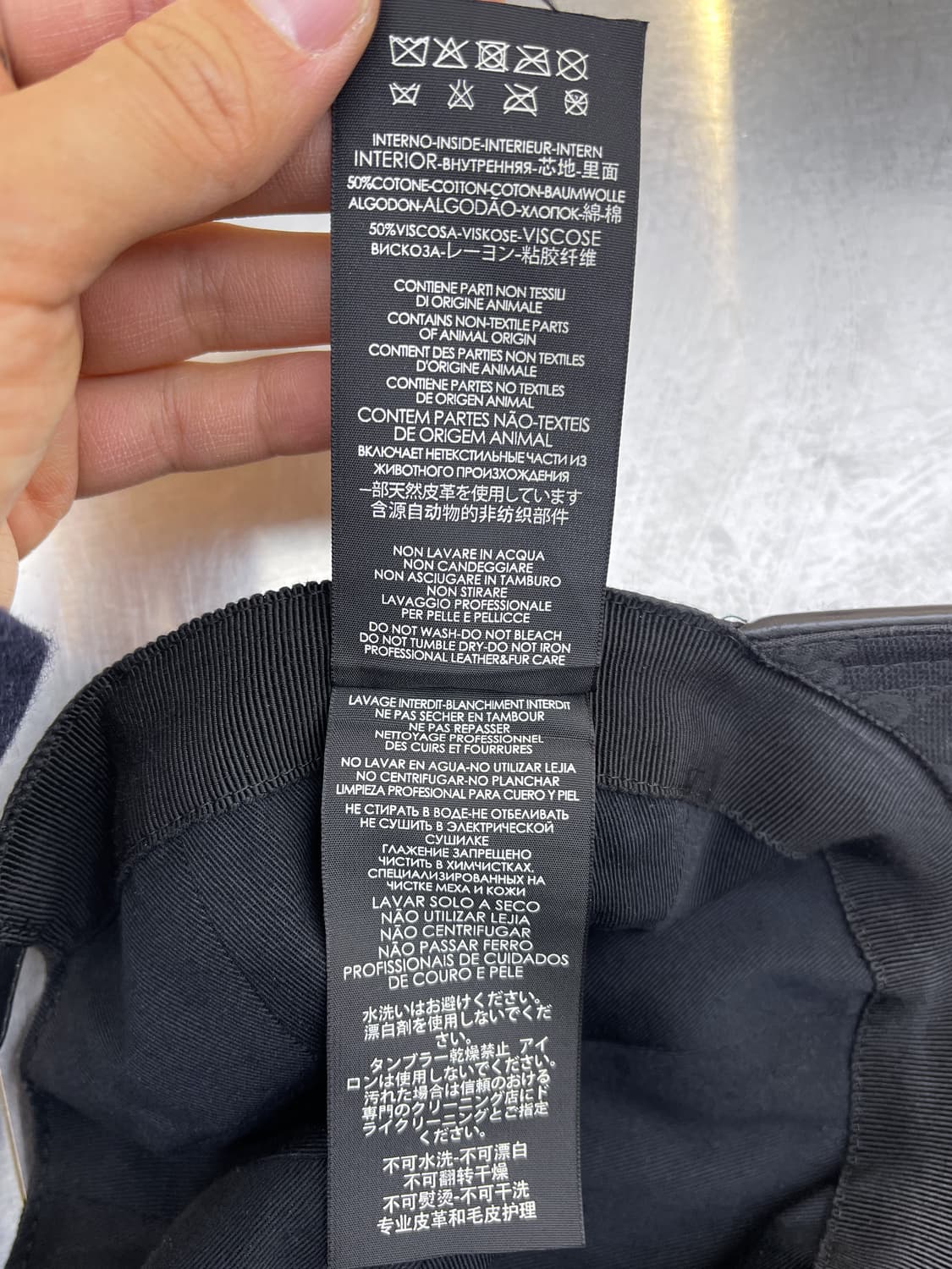 구찌 GG 캔버스 베이스볼 캡 상품이미지8