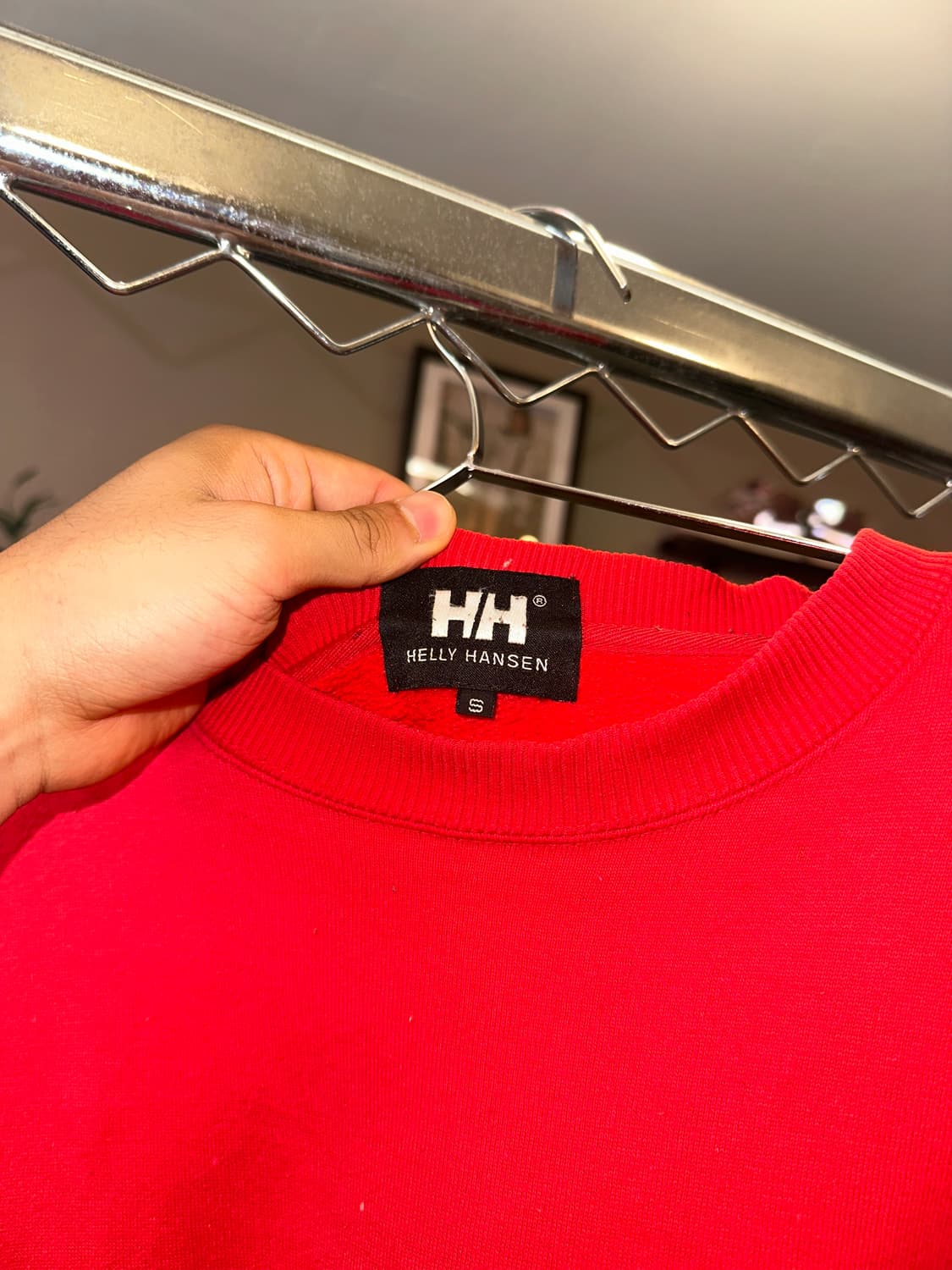 Helly Hansen logo detail red sweatshirt  상품이미지10
