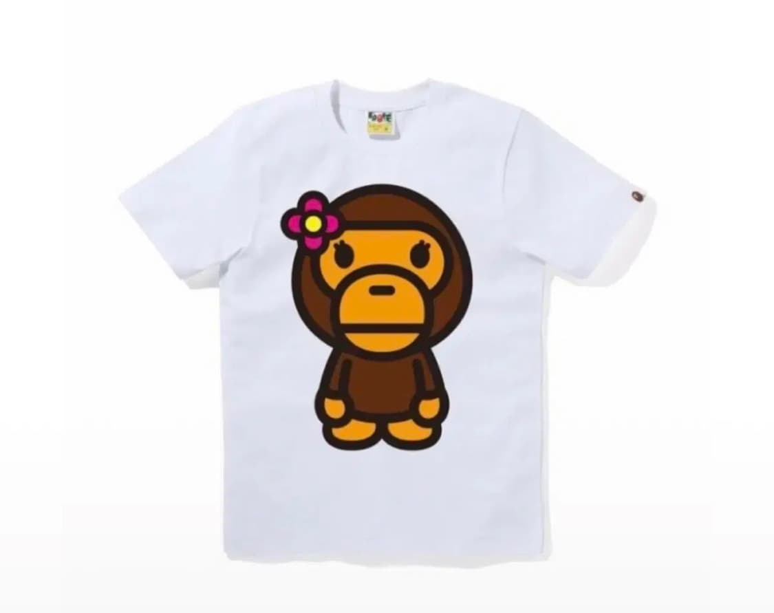 베이프 빅 베이비 리사 여성 반팔 티셔츠 (XS) 상품이미지1