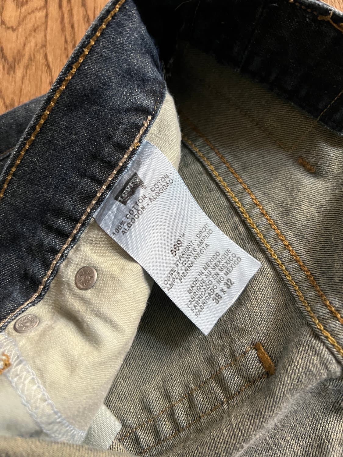 [38]리바이스 569 테이퍼드 핏 커스텀 데님 팬츠 상품이미지7