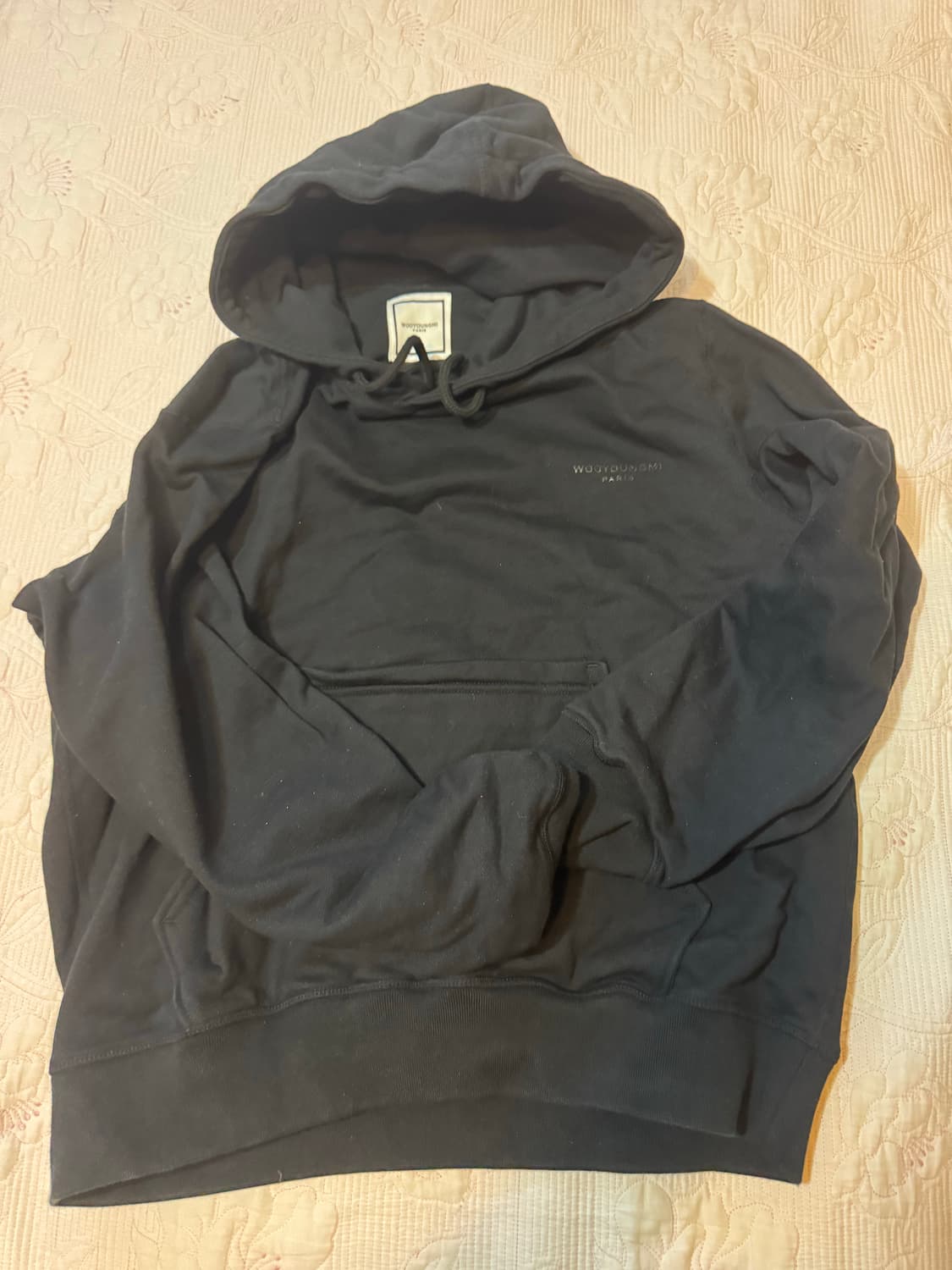 우영미 후드 백로고 46사이즈 상품이미지2