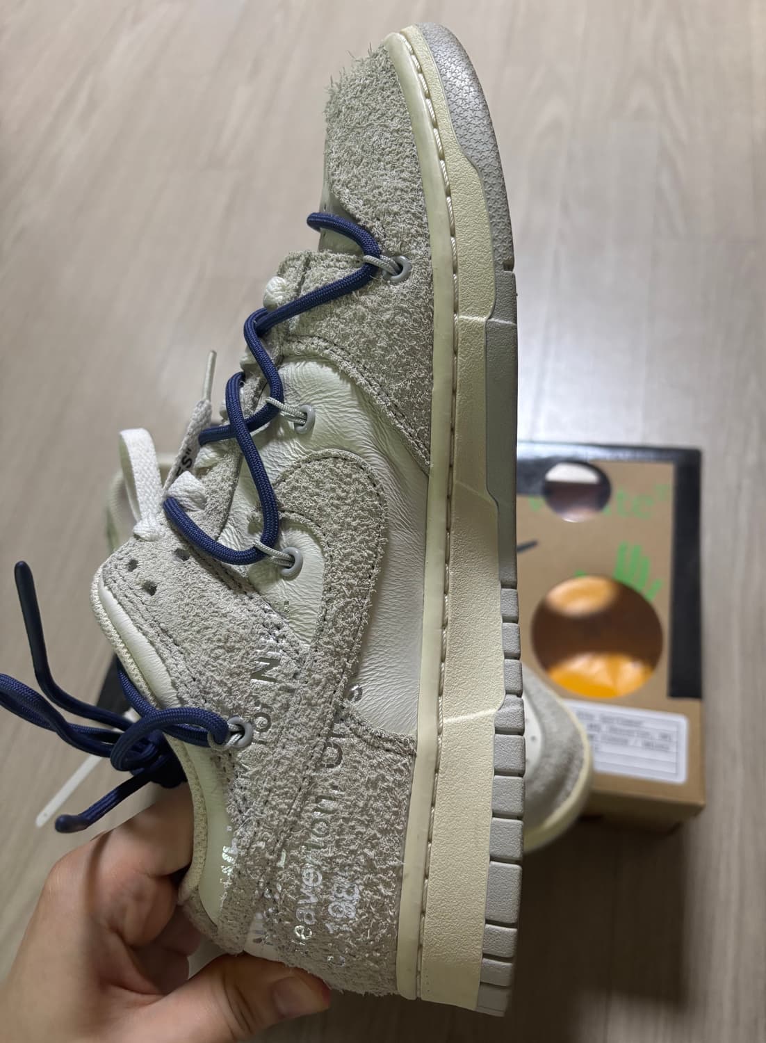 나이키 x 오프화이트 덩크 로우 더 50 - 로트 18  상품이미지5