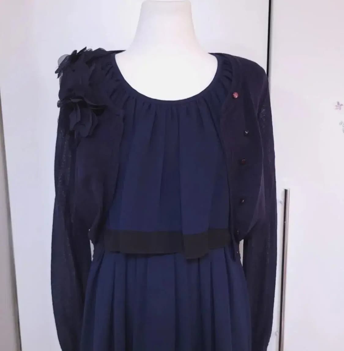 온앤온 가디건&민소매 원피스 세트 상품이미지4