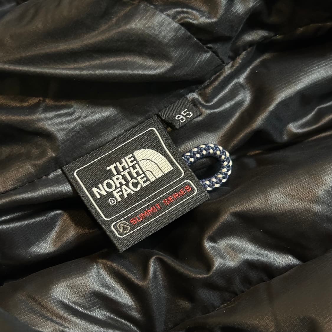 노스페이스 써밋 후드 구스다운 패딩 자켓 블랙 95  상품이미지7