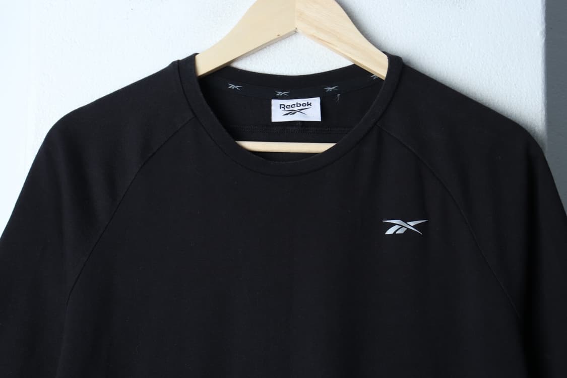 (L-XL) 리복 반팔 티셔츠 나그랑 블랙 올드스쿨-H32586 상품이미지3