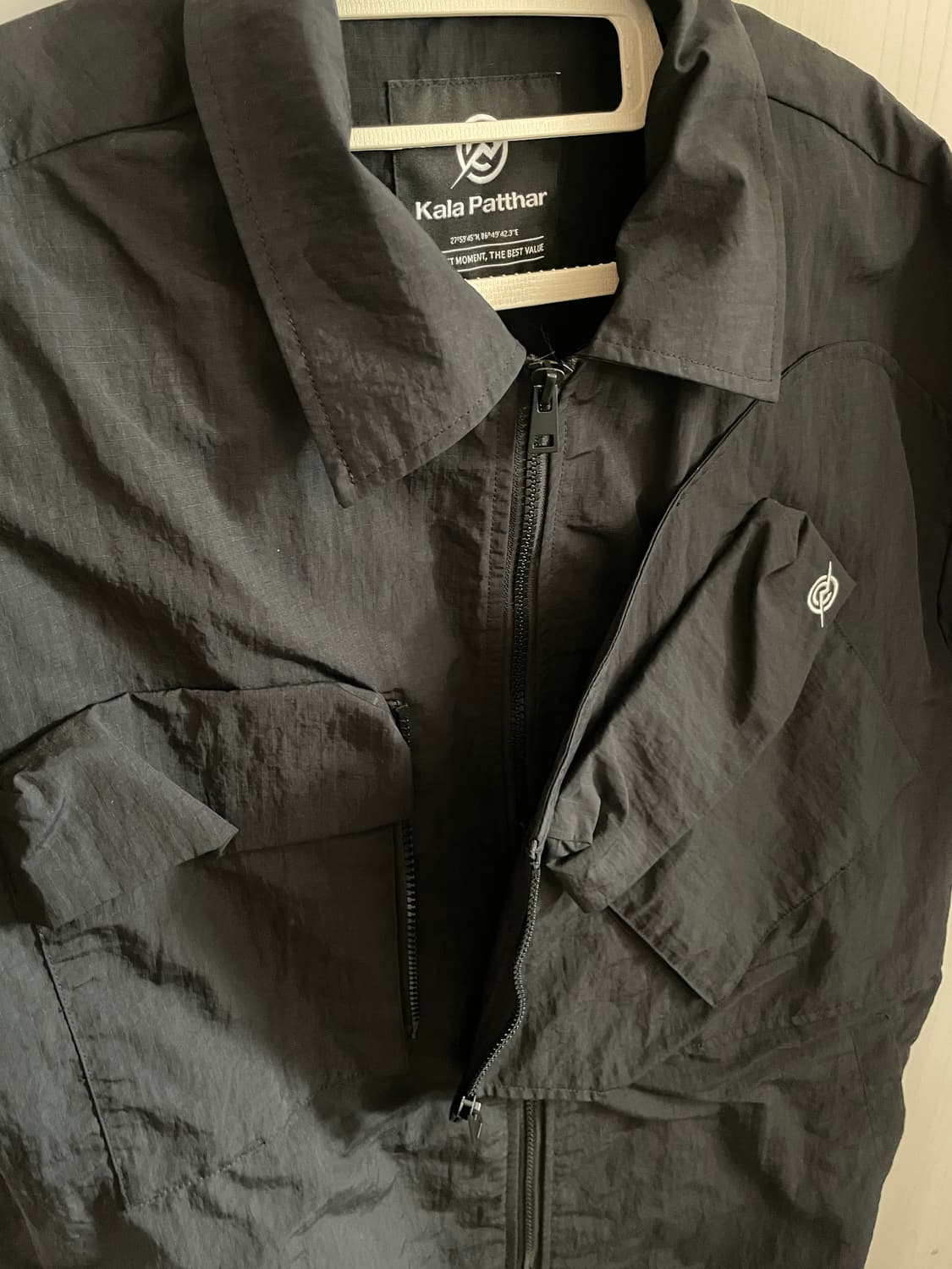 KALA PATTHAR NYLON TASLAN OFFSET ZIP POC 상품이미지3