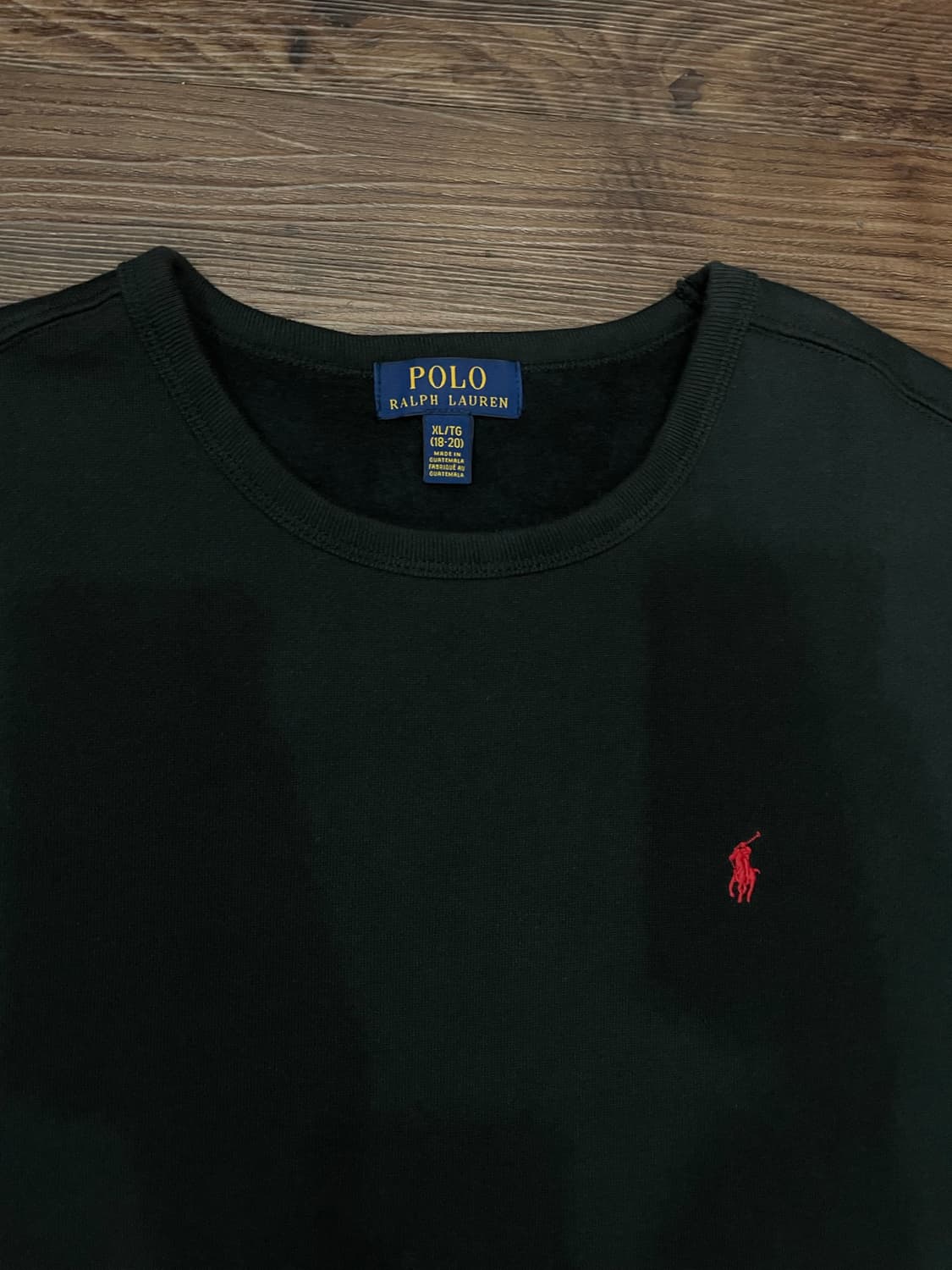 폴로 랄프로렌 블랙 스웻셔츠 맨투맨 상품이미지2