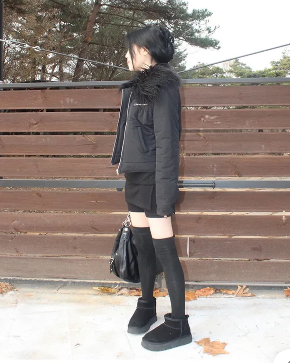 젤레나 카라스 퍼 숏패딩 점퍼 상품이미지3