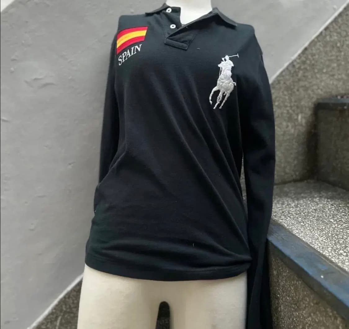 빅포니 빈티지 긴팔티셔츠 상품이미지3