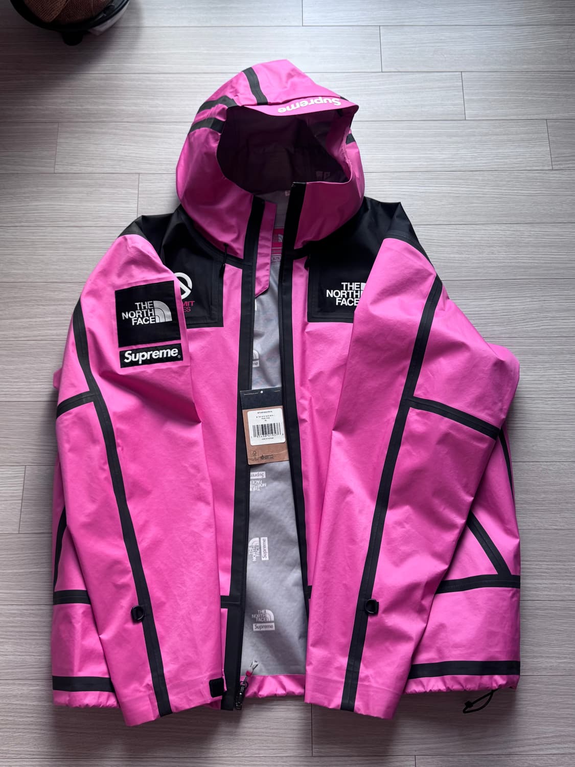 슈프림 노스페이스 써밋 시리즈 핑크 자켓 XL 상품이미지2