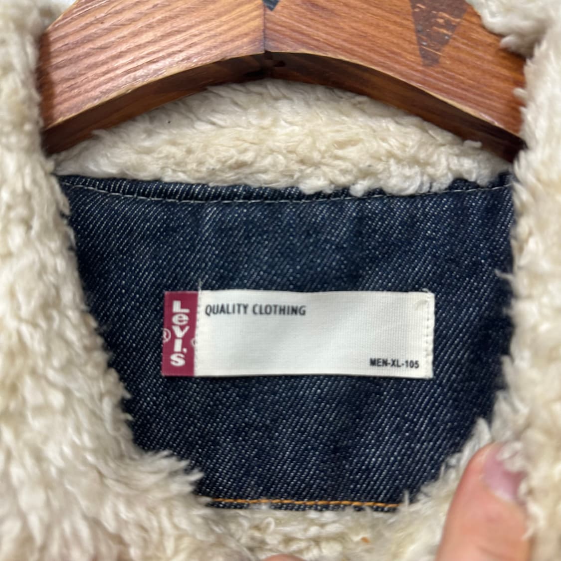 리바이스 양털 트러커 데님자켓 상품이미지2