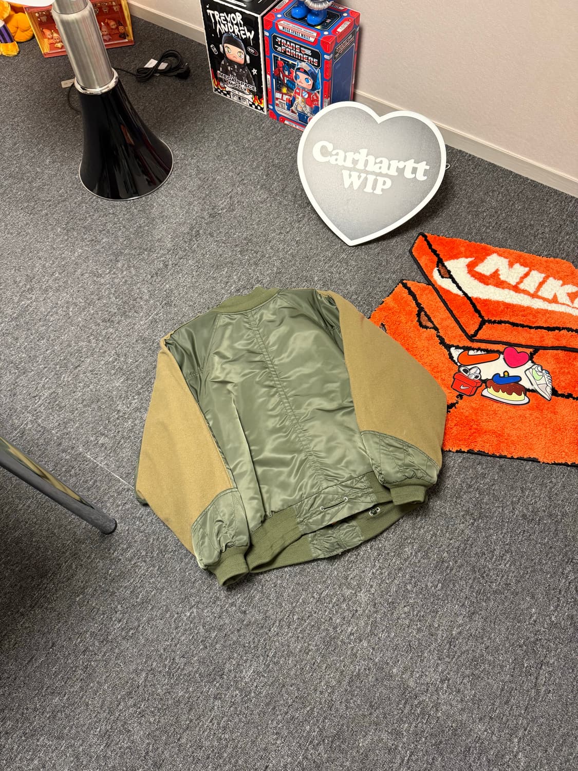 [46] 솔로이스트 14AW 이중봄버 자켓 올리브 상품이미지4