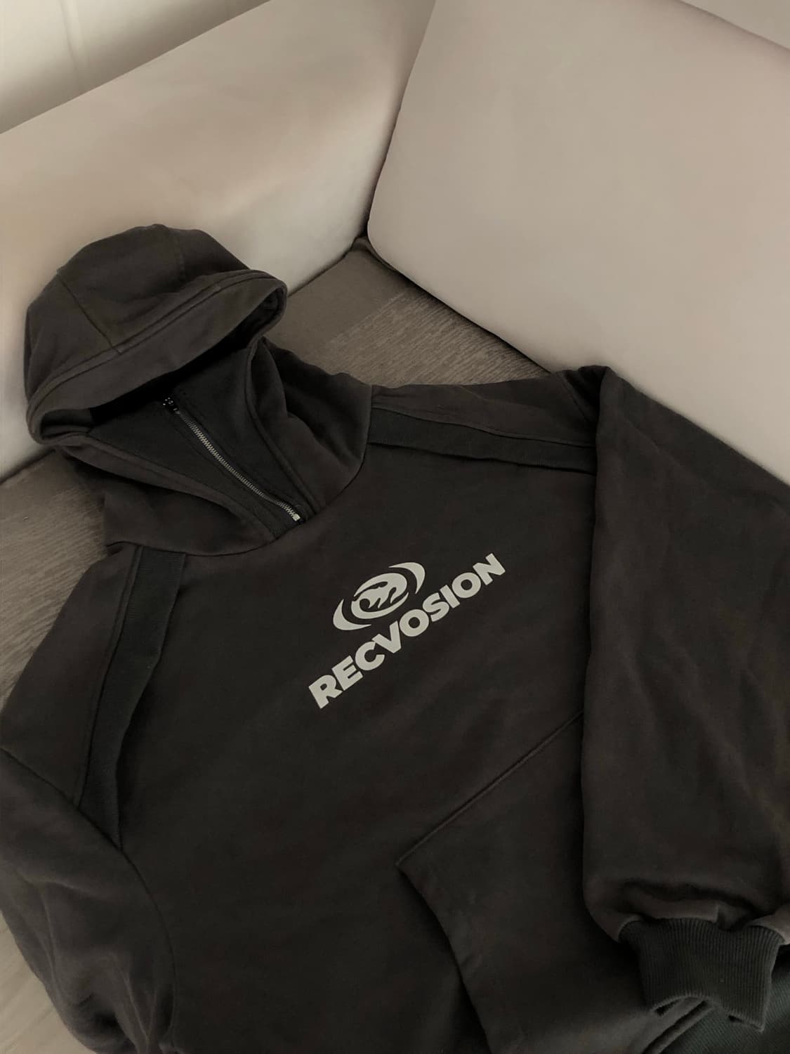 vintage zip up detail hoodie 집업 디테일 후디 상품이미지1