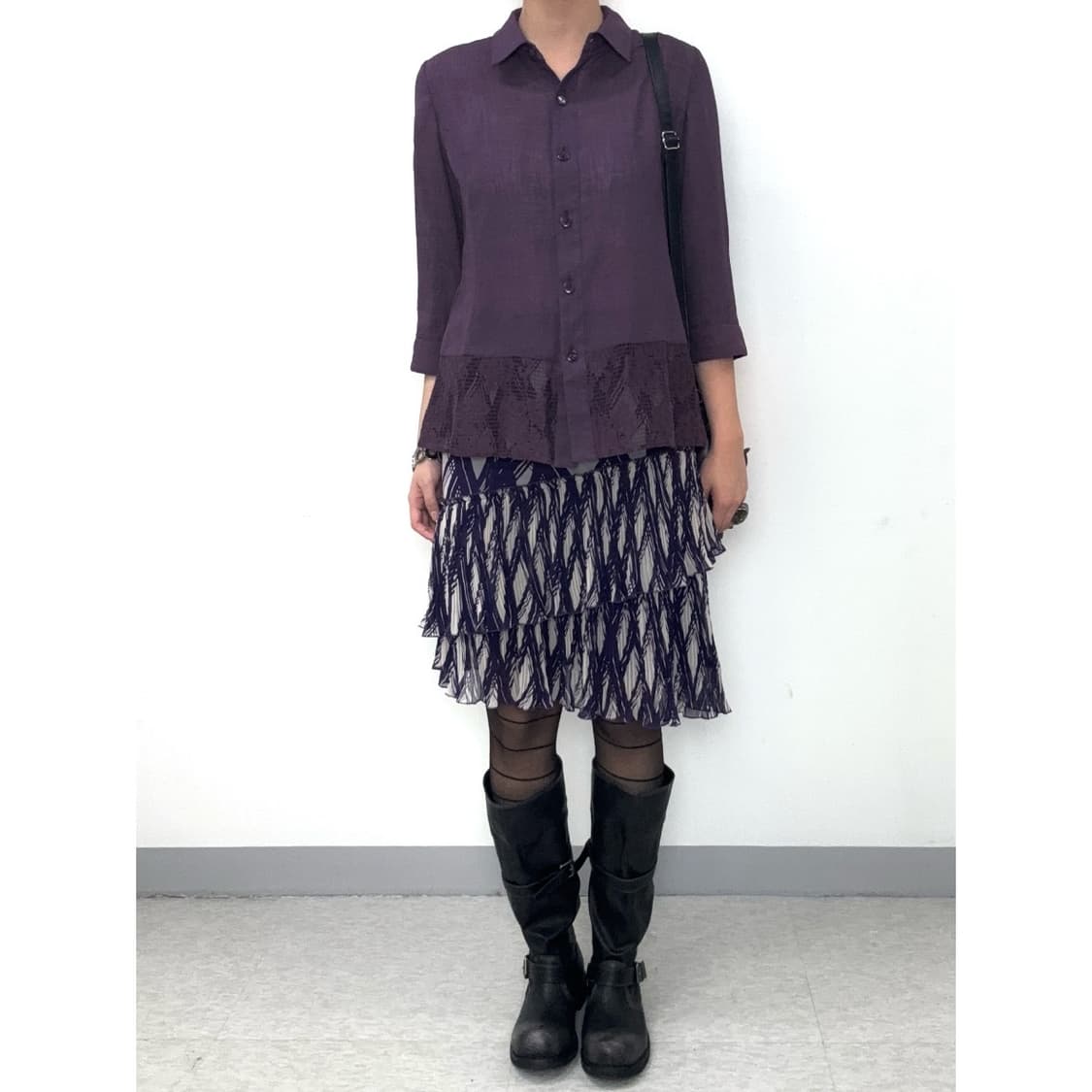 빈티지 플로럴 블라우스 상품이미지2