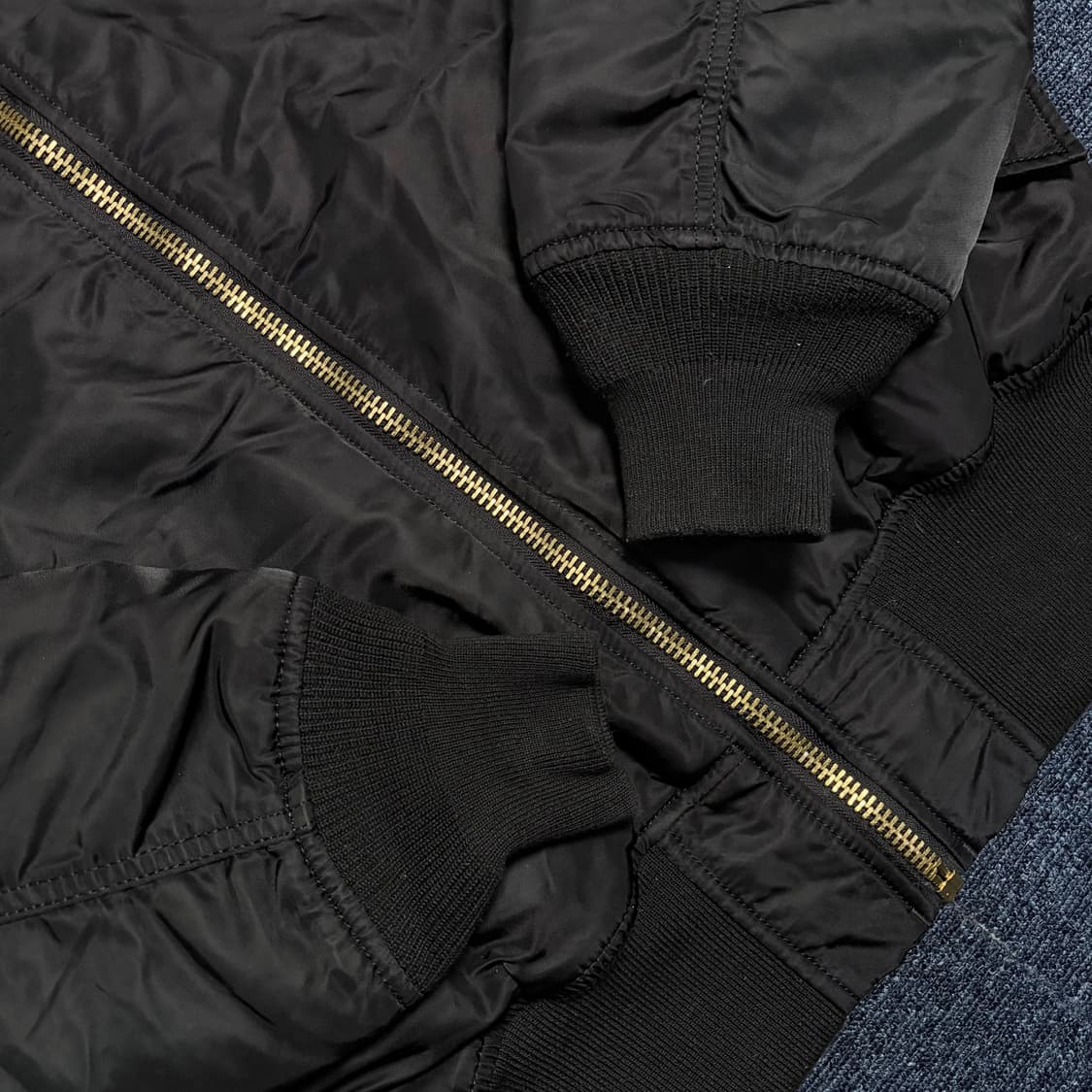 알파인더스트리 리버시블 ma-1 자켓 상품이미지2