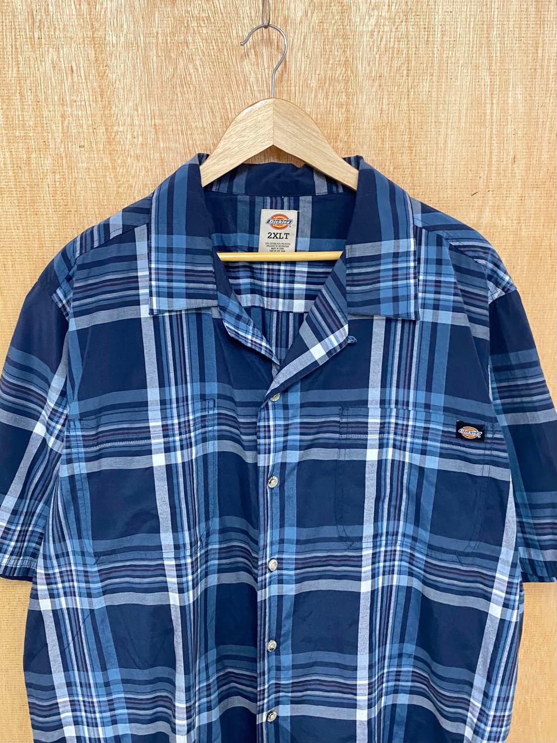 샵 세일중🔥 DICKIES 마드라스 체크 오픈카라셔츠 상품이미지5