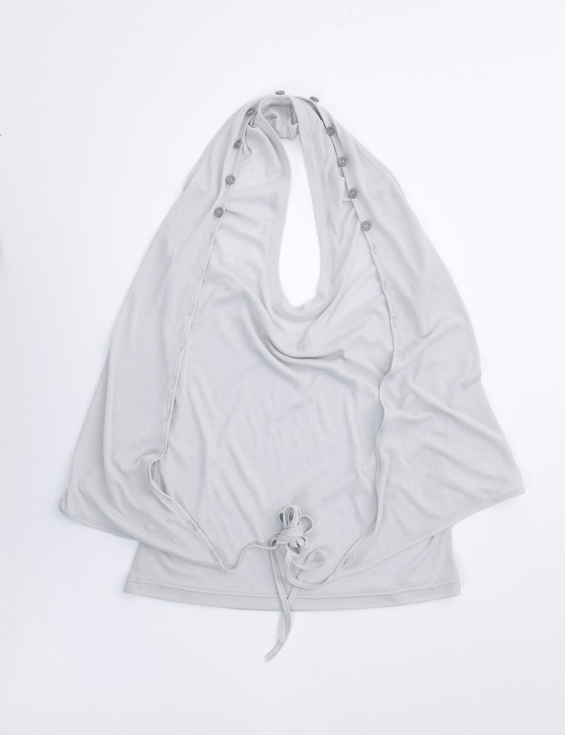 울리카상투스 ulika sanctus 홀터 랩 슬리브리스 halter 상품이미지3