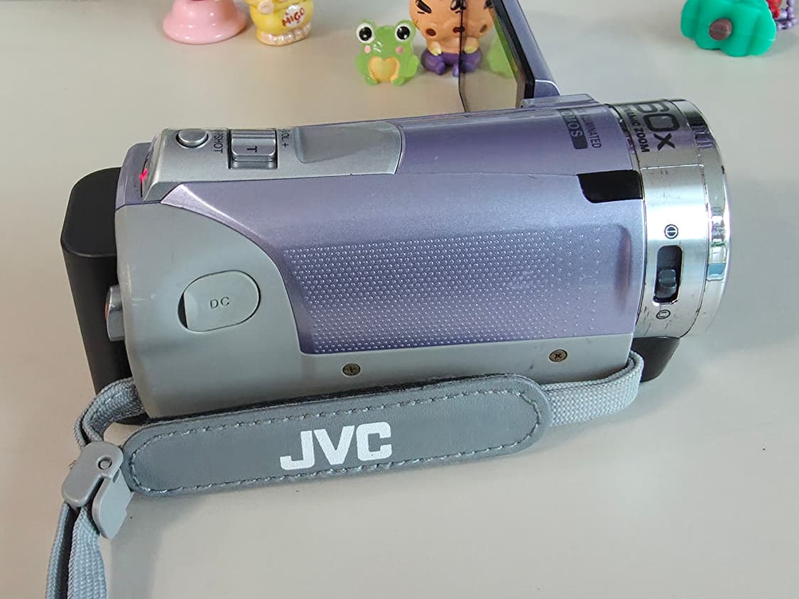 JVC 에버리오 GZ-E310 바이올렛 빈티지 디지털캠코더 상품이미지2