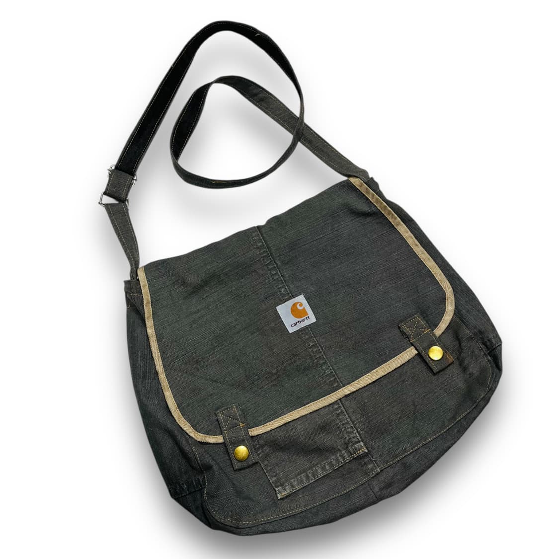 칼하트 리메이크 빈티지 캔버스 크로스백 상품이미지4