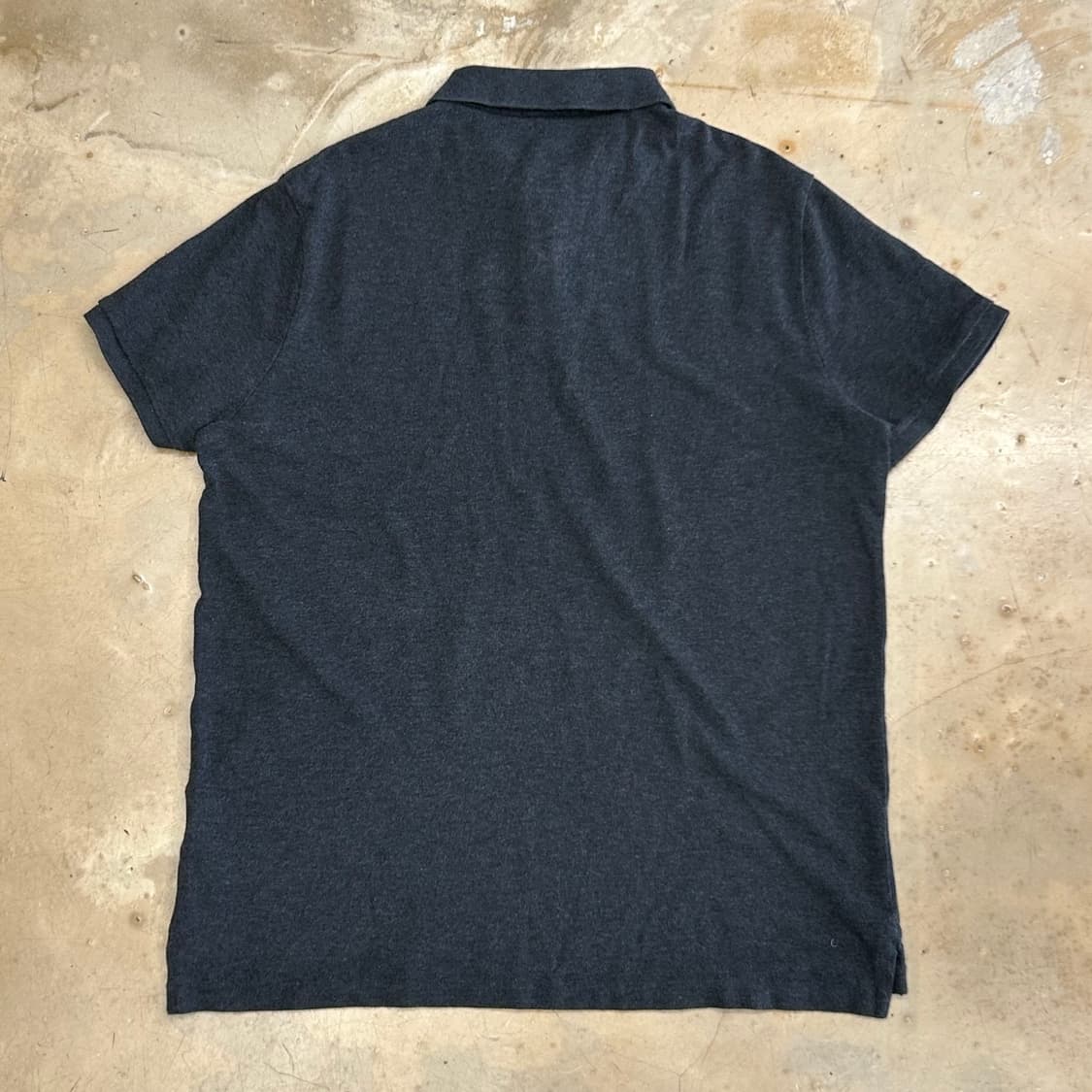 L 폴로랄프로렌 커스텀 슬림핏 차콜 카라 반팔티 상품이미지3