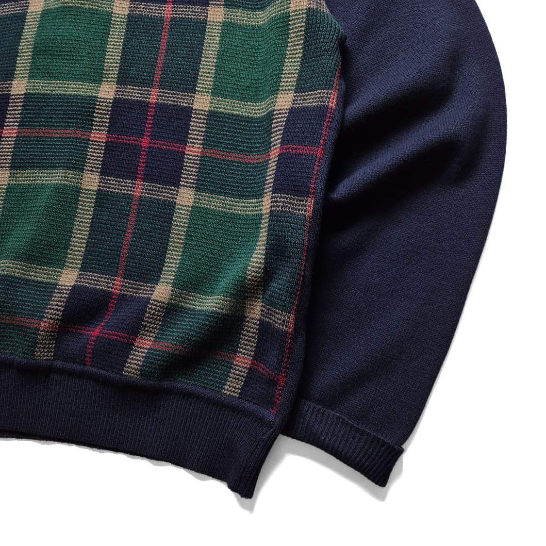 [105] 라코스테 타탄체크 카라니트 상품이미지5