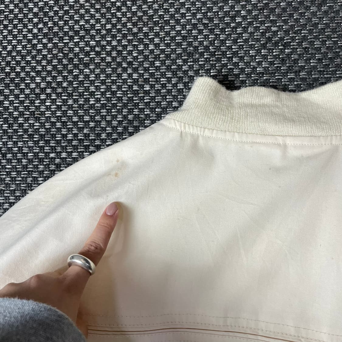 아놀드파머 연베이지 블루종 자켓 L 상품이미지8