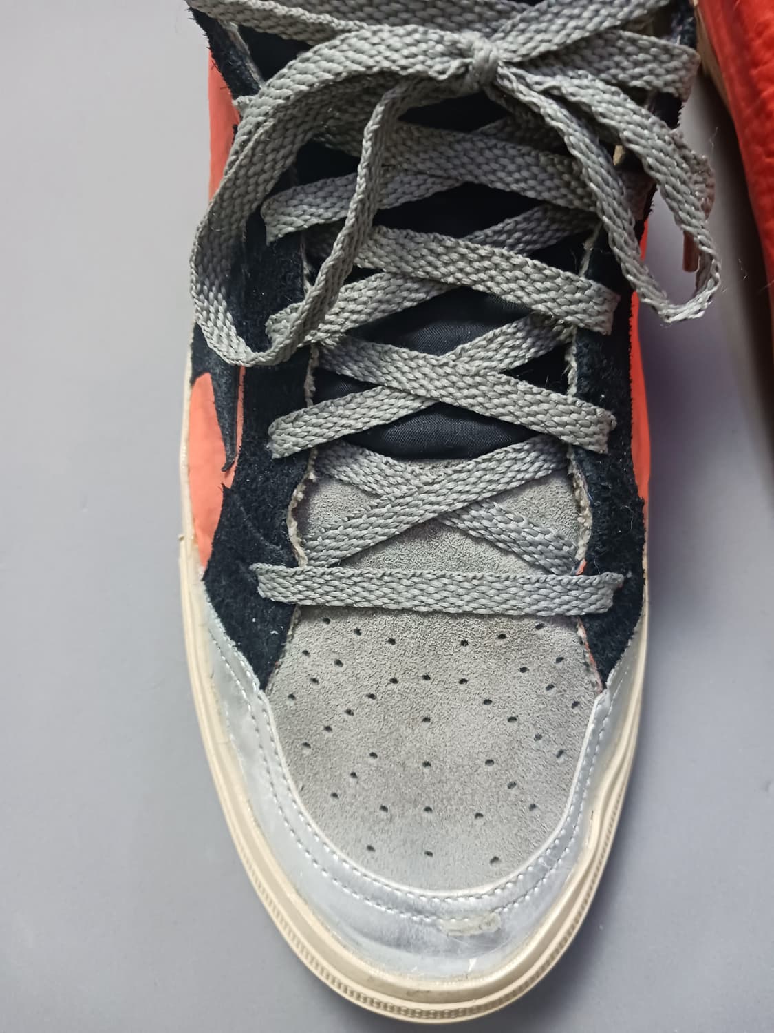 [270] 골든구스 빈티지 2.12 하이탑 스니커즈 네온 오렌지 상품이미지2